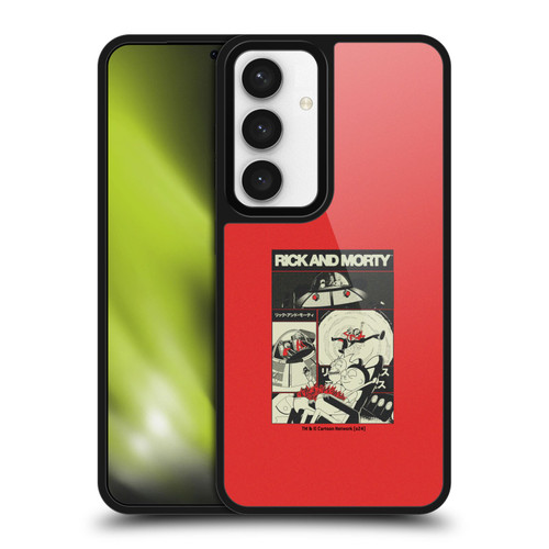 Rick And Morty Duo Graphics The Space Cruiser Collage Gel Armour Case For Samsung Galaxy S24 5G