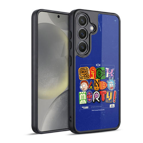 Rick And Morty Duo Graphics Typography Gel Armour Case For Samsung Galaxy S24 5G