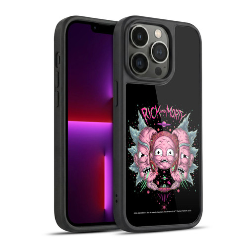 Rick And Morty Season 1 & 2 Graphics Intergalactic Escapades Gel Armour Case For Apple iPhone 13 Pro