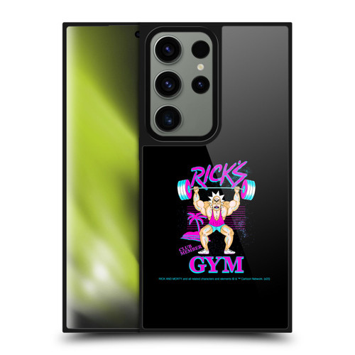 Rick And Morty Season 1 & 2 Graphics Rick's Gym Gel Armour Case For Samsung Galaxy S24 Ultra 5G