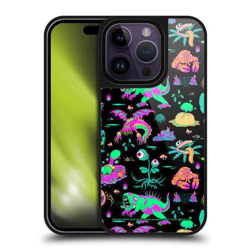 Rick And Morty Season 3 Graphics Aliens Gel Armour Case For Apple iPhone 14 Pro