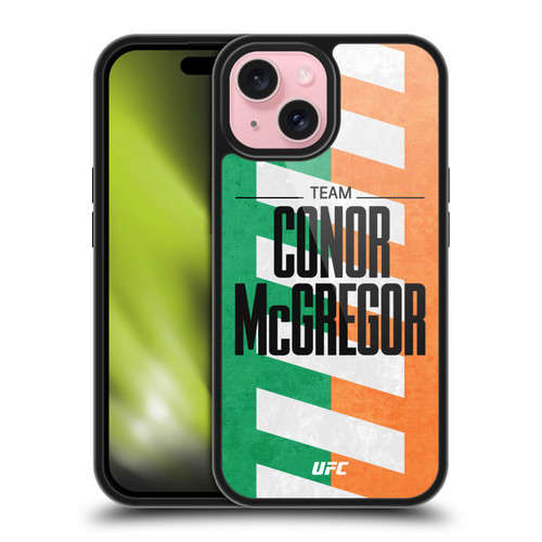UFC Fighter Team Conor McGregor Flag Gel Armour Case For Apple iPhone 15