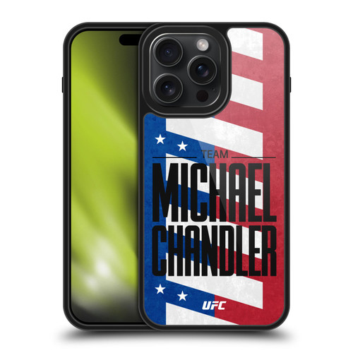 UFC Fighter Team Michael Chandler Flag Gel Armour Case For Apple iPhone 15 Pro Max