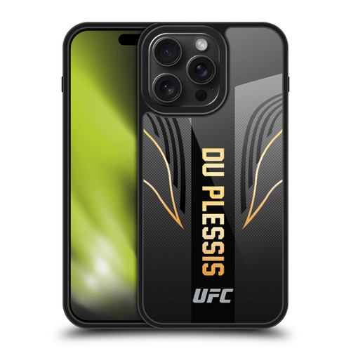 UFC Dricus Du Plessis Fighter Kit Gel Armour Case For Apple iPhone 15 Pro Max