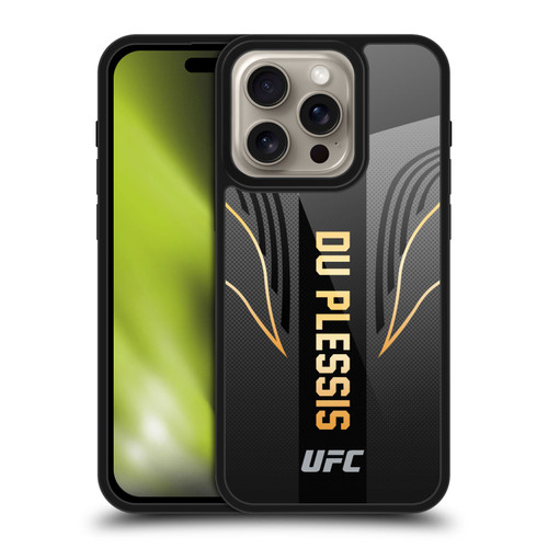 UFC Dricus Du Plessis Fighter Kit Gel Armour Case For Apple iPhone 16 Pro