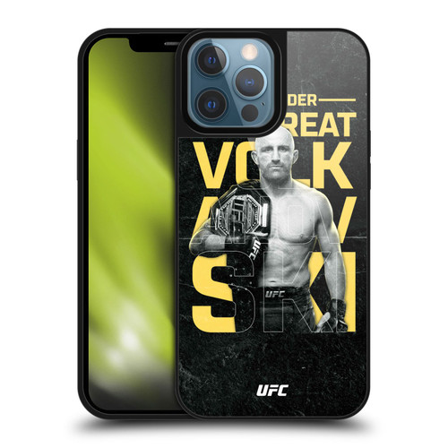 UFC Alexander Volkanovski Champion Gel Armour Case For Apple iPhone 13 Pro Max