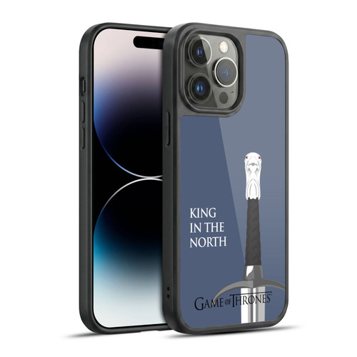 HBO Game of Thrones Graphics Longclaw King North Gel Armour Case For Apple iPhone 14 Pro Max