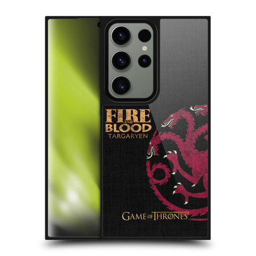 HBO Game of Thrones House Mottos Targaryen Gel Armour Case For Samsung Galaxy S24 Ultra 5G