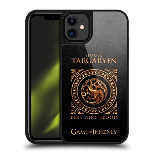 HBO Game of Thrones Metallic Sigils Targaryen Gel Armour Case For Apple iPhone 11