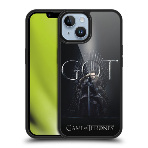 HBO Game of Thrones Season 8 For The Throne 1 Jon Snow Gel Armour Case For Apple iPhone 14
