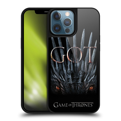 HBO Game of Thrones Season 8 Key Art Dragon Throne Gel Armour Case For Apple iPhone 13 Pro Max