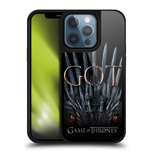 HBO Game of Thrones Season 8 Key Art Dragon Throne Gel Armour Case For Apple iPhone 13 Pro
