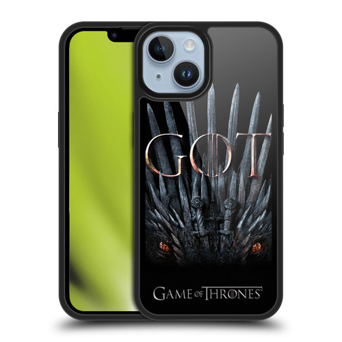 HBO Game of Thrones Season 8 Key Art Dragon Throne Gel Armour Case For Apple iPhone 14