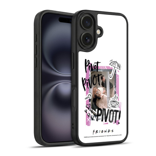 Friends TV Show Doodle Art Pivot Gel Armour Case For Apple iPhone 16