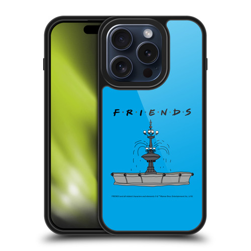 Friends TV Show Iconic Fountain Gel Armour Case For Apple iPhone 15 Pro