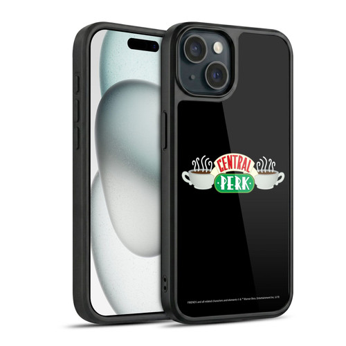 Friends TV Show Logos Central Perk Gel Armour Case For Apple iPhone 15