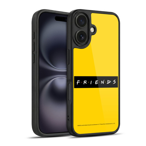 Friends TV Show Logos Pattern Gel Armour Case For Apple iPhone 16