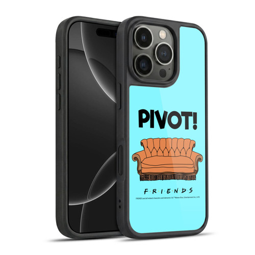 Friends TV Show Quotes Pivot Gel Armour Case For Apple iPhone 16 Pro