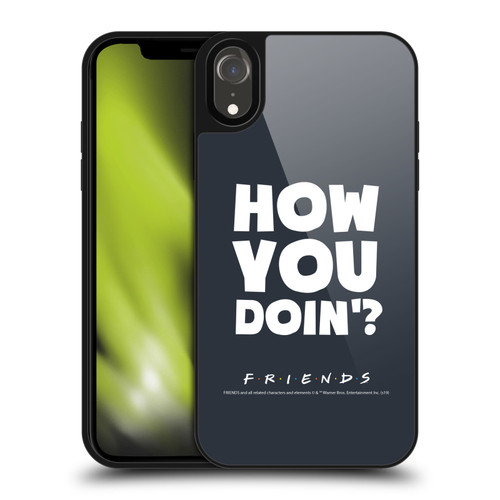 Friends TV Show Quotes How You Doin' Gel Armour Case For Apple iPhone XR