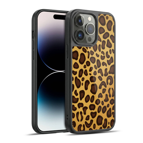 Haroulita Animal Prints Leopard Gel Armour Case For Apple iPhone 14 Pro Max