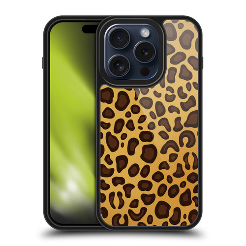Haroulita Animal Prints Leopard Gel Armour Case For Apple iPhone 15 Pro