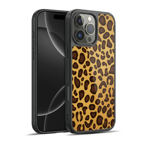 Haroulita Animal Prints Leopard Gel Armour Case For Apple iPhone 16 Pro Max