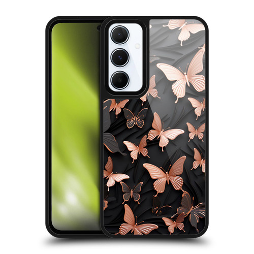 Haroulita Fancy Pattern Butterfly Gel Armour Case For Samsung Galaxy A55 5G