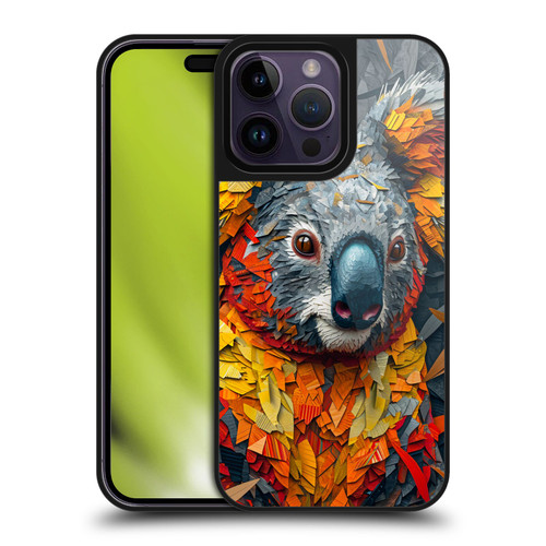 Haroulita Mix Art Animals Koala Gel Armour Case For Apple iPhone 14 Pro Max