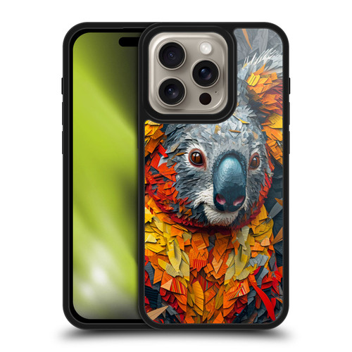 Haroulita Mix Art Animals Koala Gel Armour Case For Apple iPhone 16 Pro
