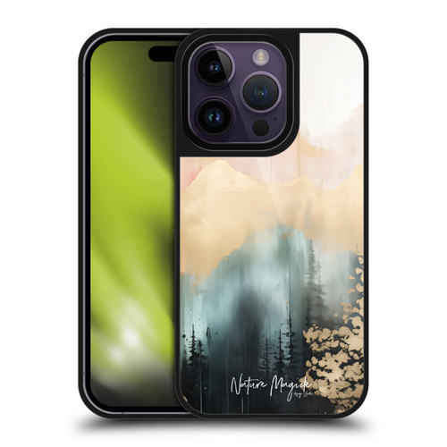 Nature Magick Fascinating Hills Watercolor Gel Armour Case For Apple iPhone 14 Pro