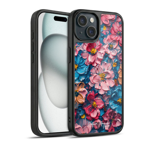 Nature Magick Paint Blobs Elegant Gel Armour Case For Apple iPhone 15