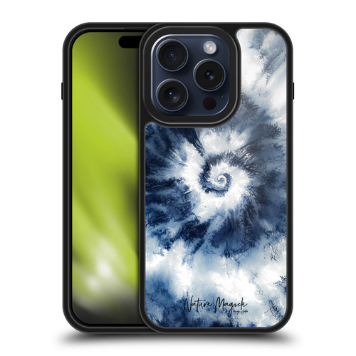 Nature Magick Shibori Tie Dye Swirl Gel Armour Case For Apple iPhone 15 Pro