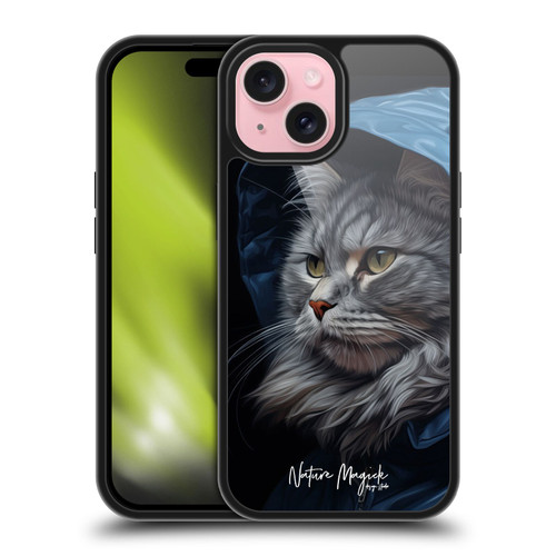 Nature Magick Various Collection Winter Cat Gel Armour Case For Apple iPhone 15