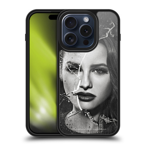 Riverdale Broken Glass Portraits Cheryl Blossom Gel Armour Case For Apple iPhone 15 Pro