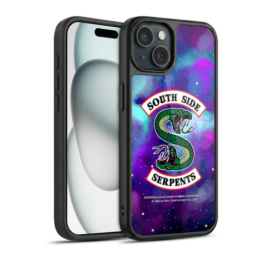 Riverdale South Side Serpents Nebula Logo 1 Gel Armour Case For Apple iPhone 15