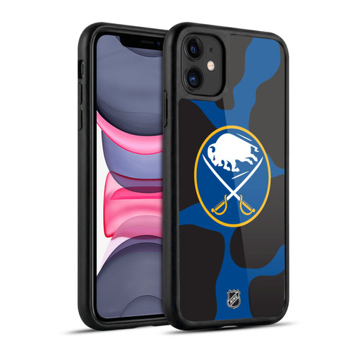 NHL Buffalo Sabres Cow Pattern Gel Armour Case For Apple iPhone 11