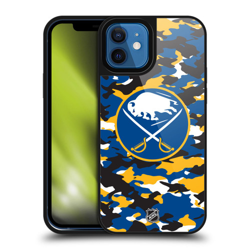 NHL Buffalo Sabres Camouflage Gel Armour Case For Apple iPhone 12 / iPhone 12 Pro