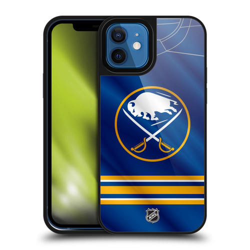 NHL Buffalo Sabres Jersey Gel Armour Case For Apple iPhone 12 / iPhone 12 Pro