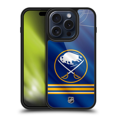NHL Buffalo Sabres Jersey Gel Armour Case For Apple iPhone 15 Pro