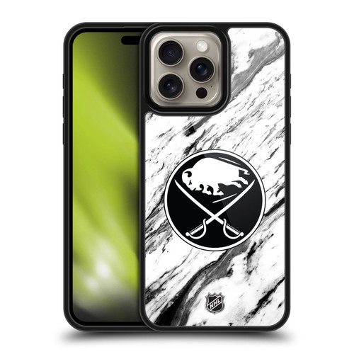 NHL Buffalo Sabres Marble Gel Armour Case For Apple iPhone 16 Pro Max NHL Buffalo Sabres Marble Gel Armour Case For Apple iPhone 16 Pro Max