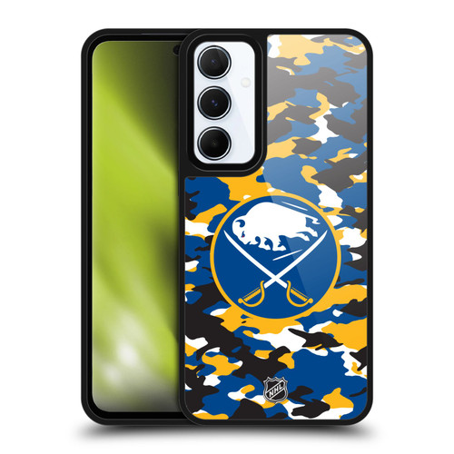 NHL Buffalo Sabres Camouflage Gel Armour Case For Samsung Galaxy A55 5G