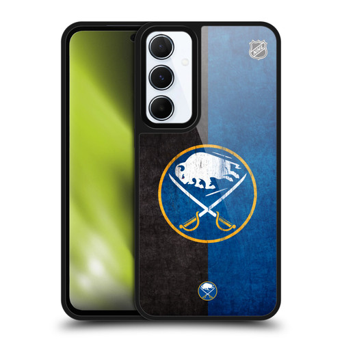 NHL Buffalo Sabres Half Distressed Gel Armour Case For Samsung Galaxy A55 5G
