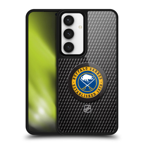 NHL Buffalo Sabres Puck Texture Gel Armour Case For Samsung Galaxy S24 5G