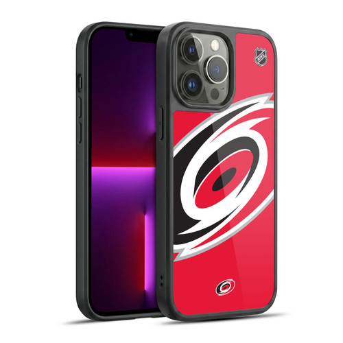 NHL Carolina Hurricanes Oversized Gel Armour Case For Apple iPhone 13 Pro Max