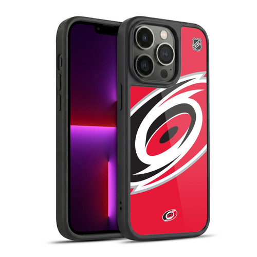 NHL Carolina Hurricanes Oversized Gel Armour Case For Apple iPhone 13 Pro