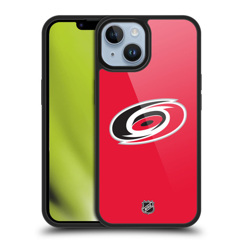 NHL Carolina Hurricanes Plain Gel Armour Case For Apple iPhone 14 NHL Carolina Hurricanes Plain Gel Armour Case For Apple iPhone 14