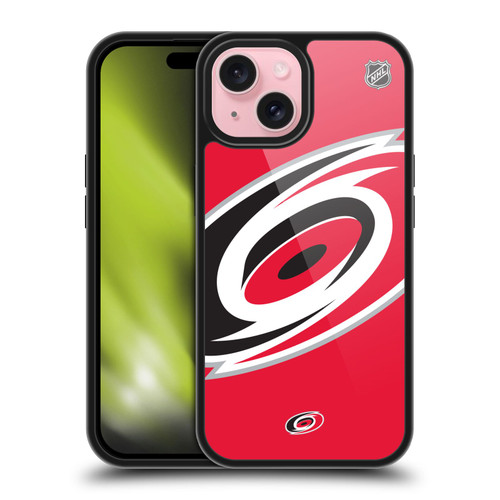 NHL Carolina Hurricanes Oversized Gel Armour Case For Apple iPhone 15