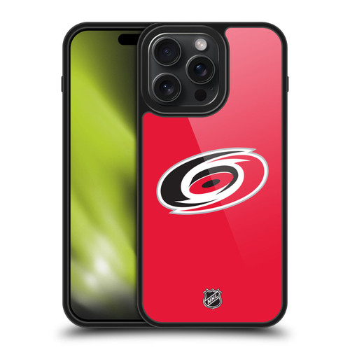 NHL Carolina Hurricanes Plain Gel Armour Case For Apple iPhone 15 Pro Max NHL Carolina Hurricanes Plain Gel Armour Case For Apple iPhone 15 Pro Max