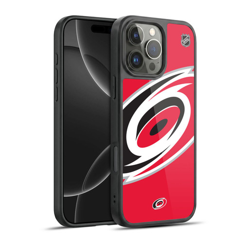 NHL Carolina Hurricanes Oversized Gel Armour Case For Apple iPhone 16 Pro Max