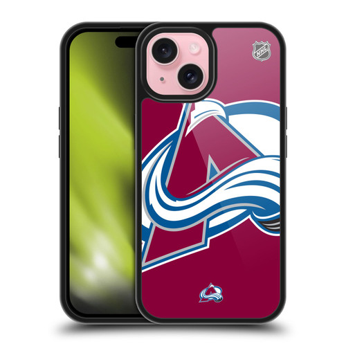 NHL Colorado Avalanche Oversized Gel Armour Case For Apple iPhone 15 NHL Colorado Avalanche Oversized Gel Armour Case For Apple iPhone 15